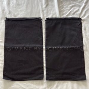 Givenchy Black Dust Bags